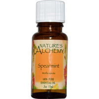 Nature's Alchemy, Spearmint, Essential Oil, .5 oz (15 ml)