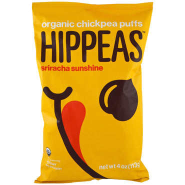 Hippeas,  Chickpea Puffs, Sriracha Sunshine, 4 oz (113 g)