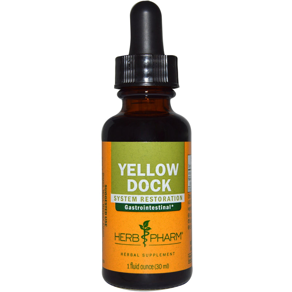 Herb Pharm, Dock jaune, 1 fl oz (30 ml)