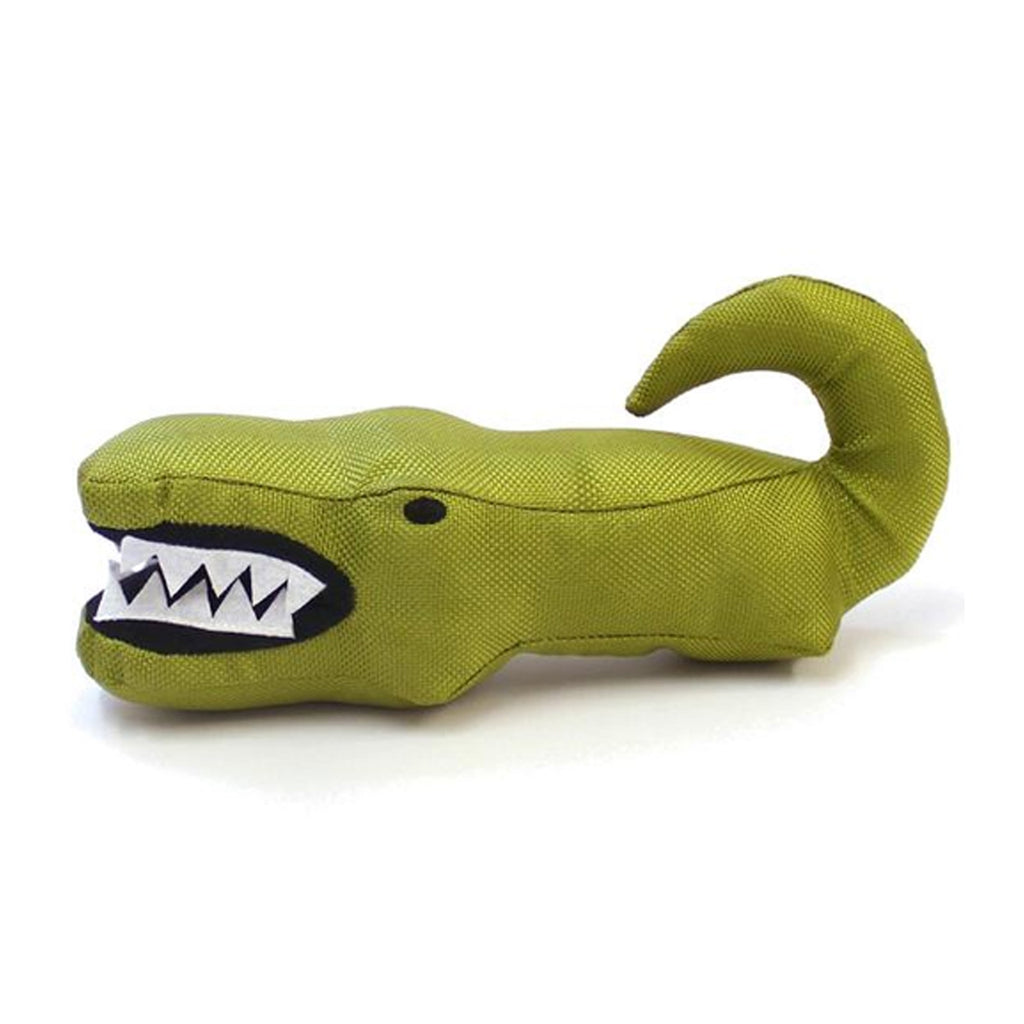 Beco Pets ของเล่นตุ๊กตาเป็นมิตรกับสิ่งแวดล้อม สำหรับสุนัข Aretha the Alligator , ของเล่น 1 ชิ้น