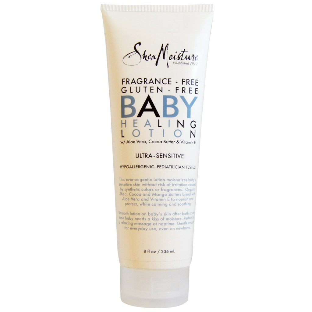 Shea Moisture Baby Healing Lotion Fragrance-Free 8 fl oz (236 ml)