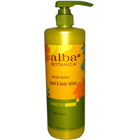 Alba Botanica, Hand & Body Lotion, Cocoa Butter, 24 oz (680 g)