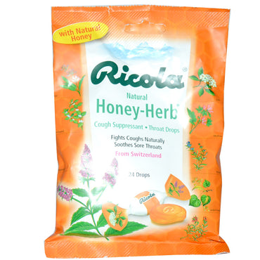 Ricola, natürliches Honigkraut, 24 Tropfen
