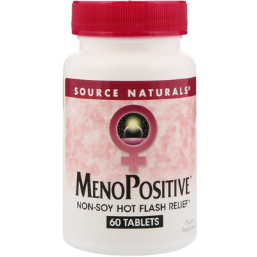 Source naturals, menopositive, 60 tabletter