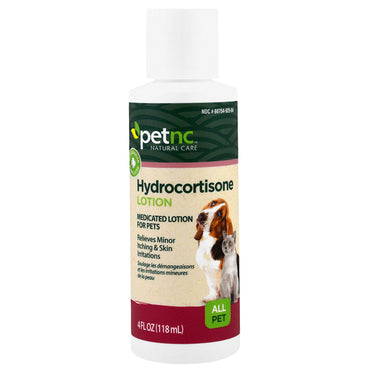 petnc NATURAL CARE, Hydrocortisone Lotion, All Pet, 4 fl oz (118 ml)