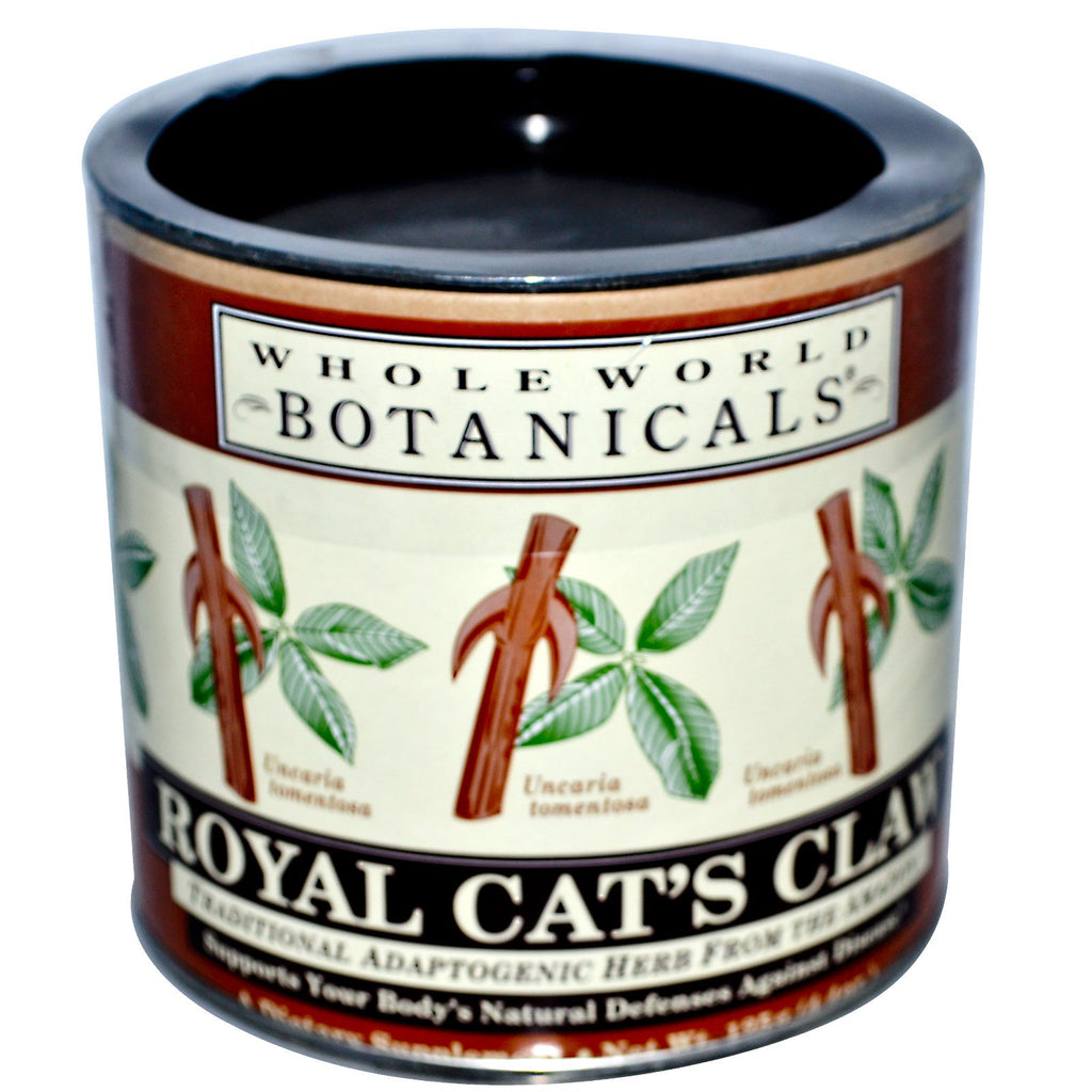Whole World Botanicals, Uña de gato real, 4,4 oz (125 g)