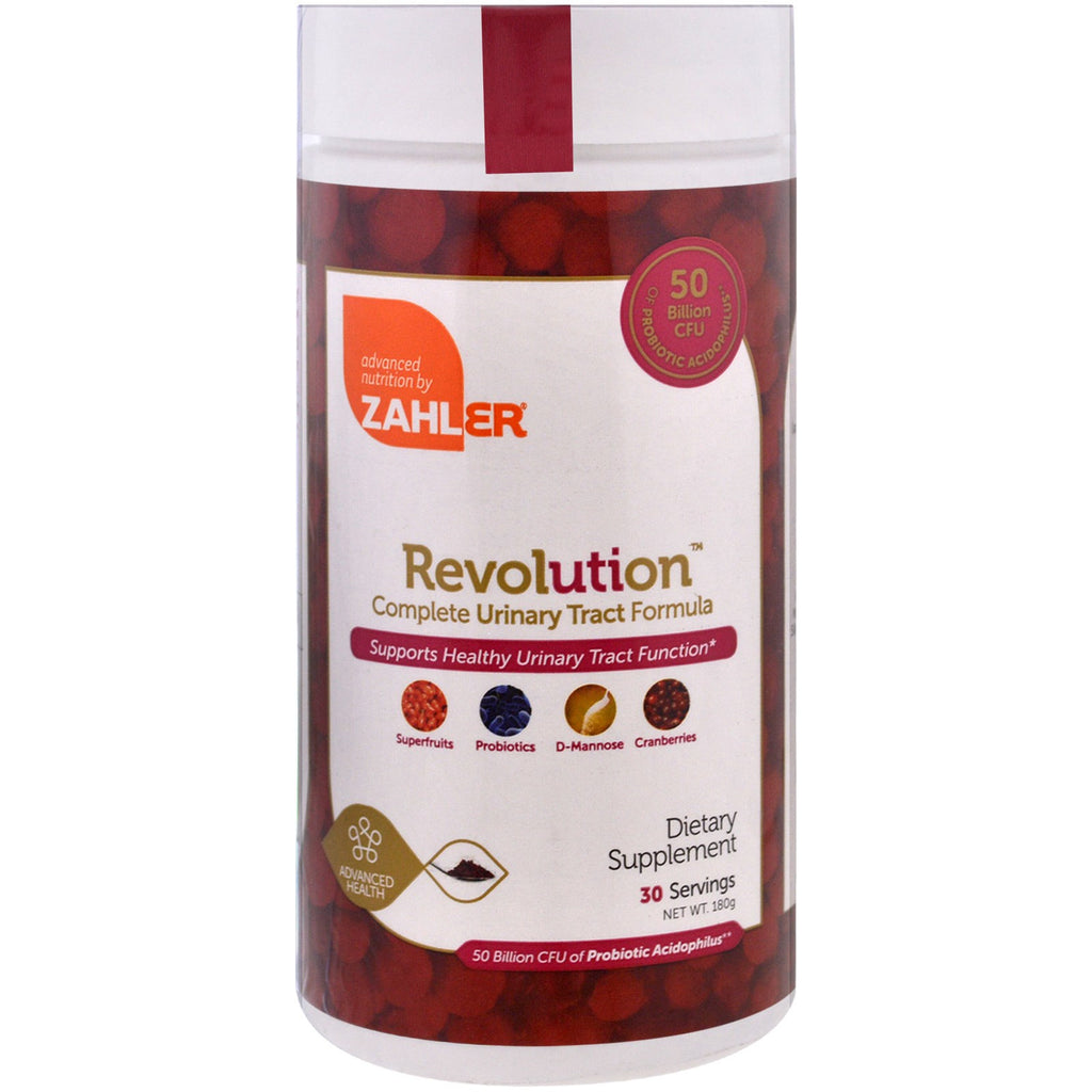 Zahler, Revolution, fórmula completa para el tracto urinario, 180 g