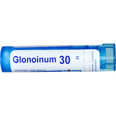 Boiron, remedios únicos, glonoinum, 30c, aproximadamente 80 gránulos