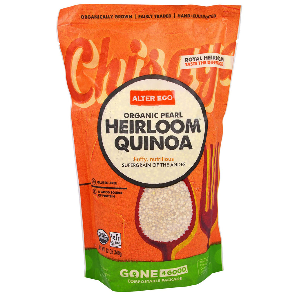 Alter Eco, Quinoa patrimonial perlé, 12 oz (340 g)