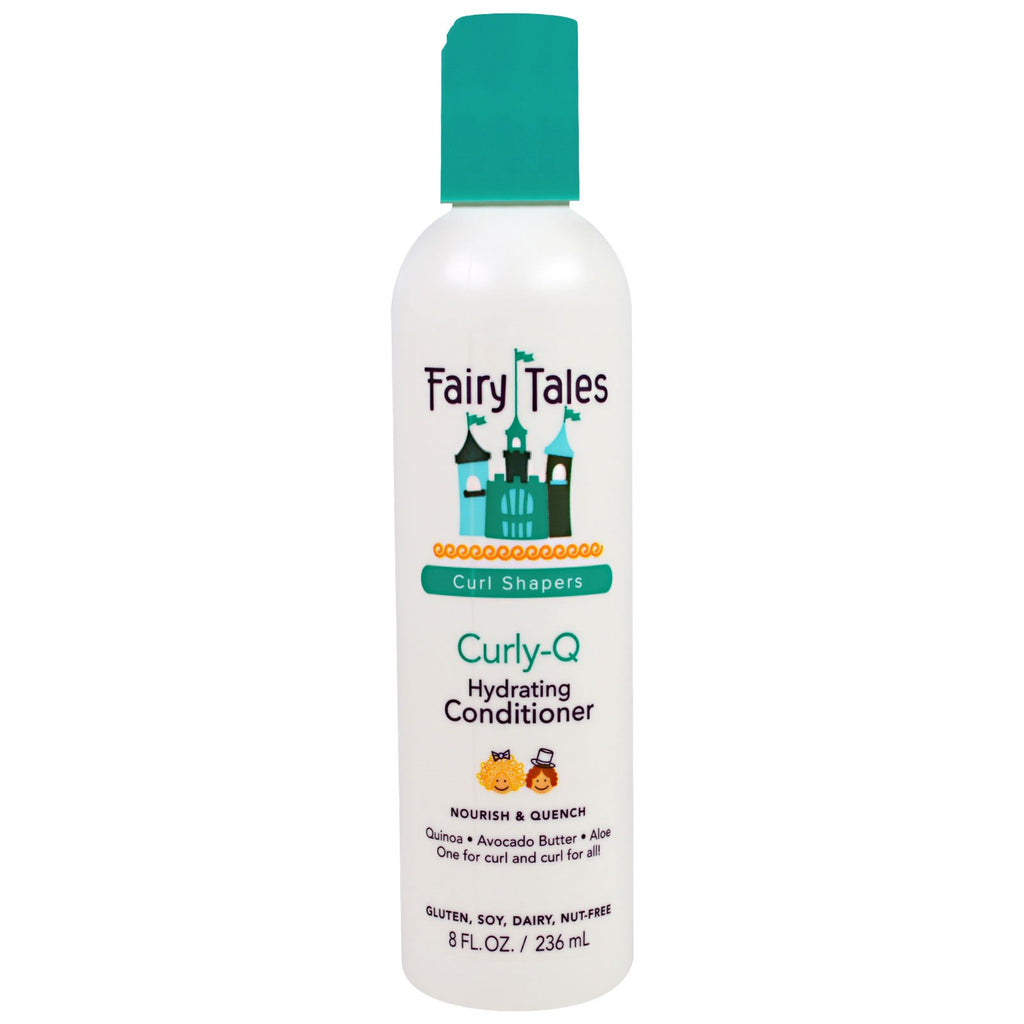 Contes de fées, Curly-Q, Après-shampooing hydratant, 8 fl oz (236 ml)