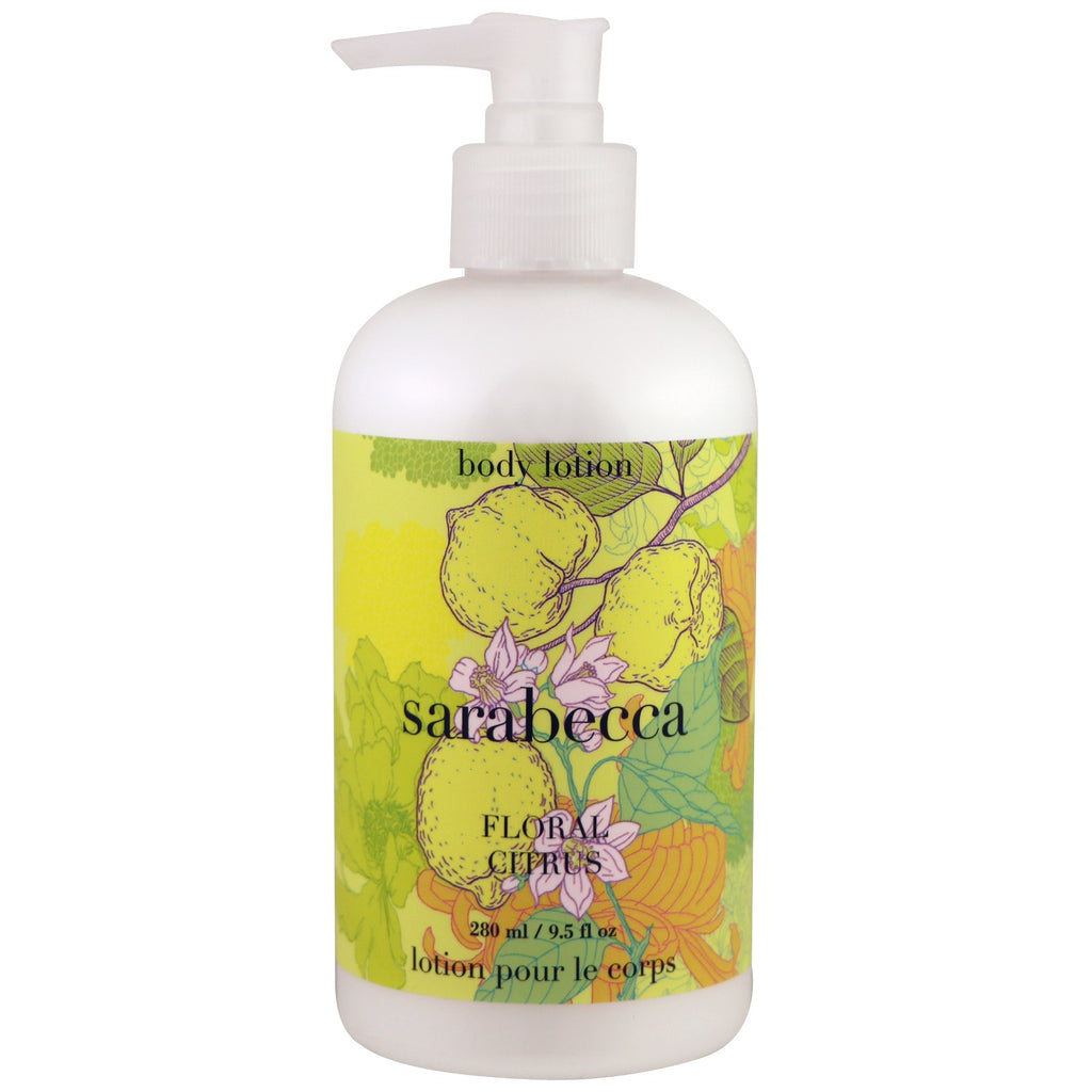 Sarabecca, Body Lotion, Floral Citrus, 9.5 fl oz (280 ml)