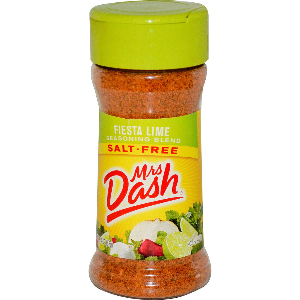 Mrs. Dash, kruidenmix, Fiesta Lime, zoutvrij, 2,5 oz (68 g)
