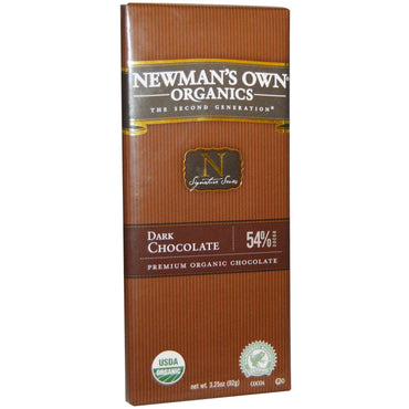 Newman's Own s, Barre de chocolat noir, 3,25 oz (92 g)