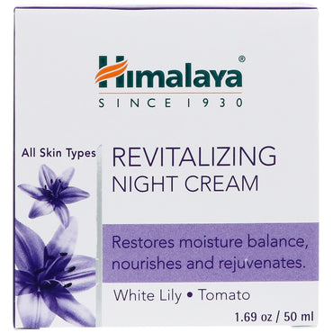 Himalaya, Crème de nuit revitalisante, 1,69 oz (50 ml)