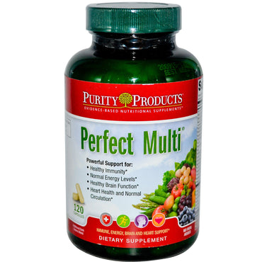 Purity Products, Perfect Multi, 120 cápsulas