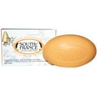 South of France, Orange Blossom Honey, French Milled Bar Soap with  Shea Butter, 6 oz (170 g)