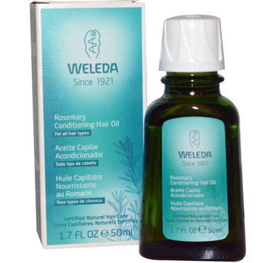Weleda, Rosemary Conditioning Hair Oil, 1.7 fl oz (50 ml)
