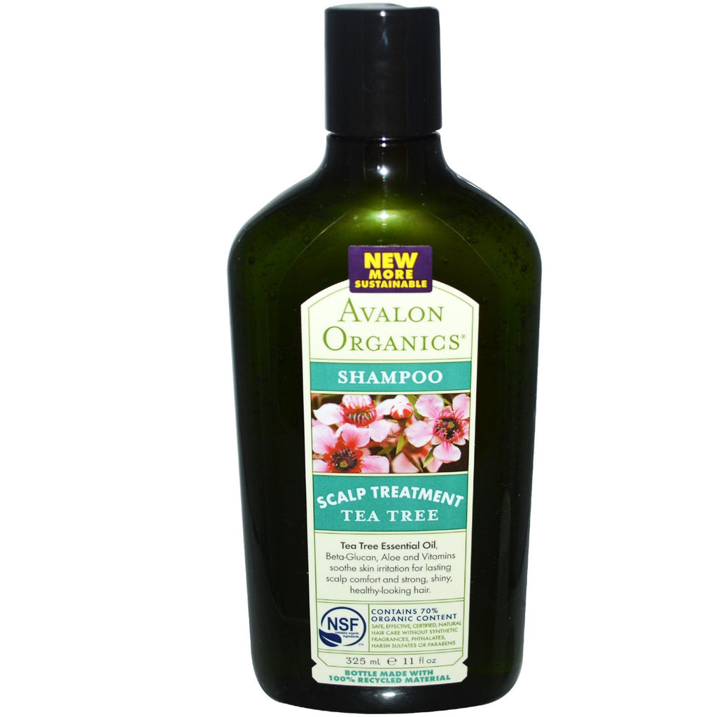 Avalon s, Shampoo, Hoofdhuidbehandeling, Tea Tree, 11 fl oz (325 ml)