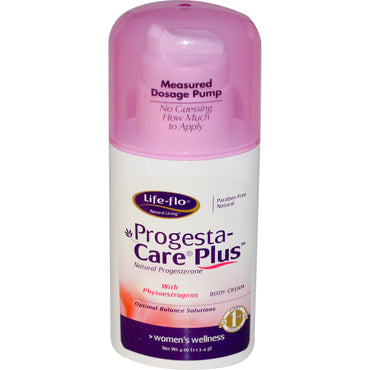 Life Flo Health, Progesta-Care Plus, Body Cream, 4 oz (113.4 g)