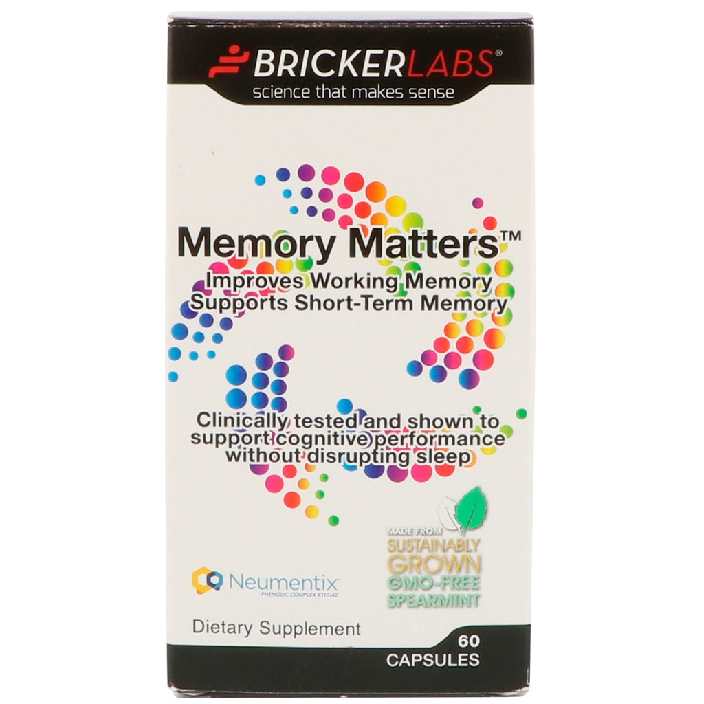 Bricker-laboratorier, hukommelse er vigtige, 60 kapsler