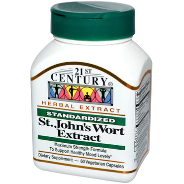 21st Century, St. John's Wort Extract, 60 Veggie Caps