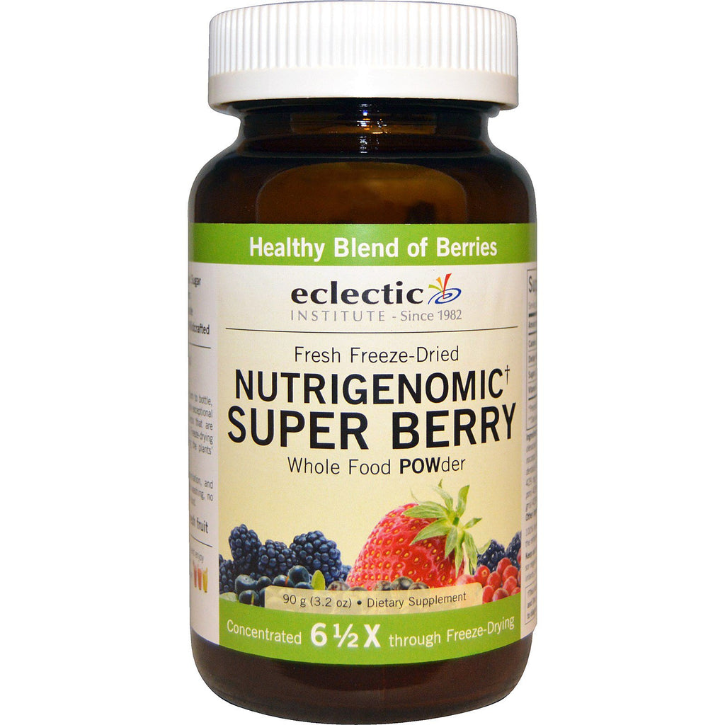 Eclectic Institute, Nutrigenomic Super Berry, alimento integral en polvo, 3,2 oz (90 g)