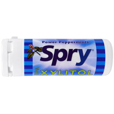 Xlear Spry Power Peppermints 45 Count 25 g