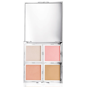 ELF Cosmetics, Paleta de rosto com brilho natural e lindamente nua, fresca e impecável, 16 g (0,56 oz)