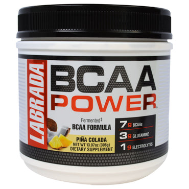 Labrada Nutrition, BCAA Power, piña colada, 396 g (13,97 oz)