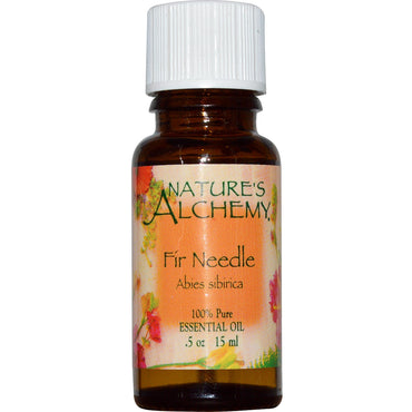 Nature's Alchemy, Aguja de abeto, aceite esencial, 15 ml (0,5 oz)