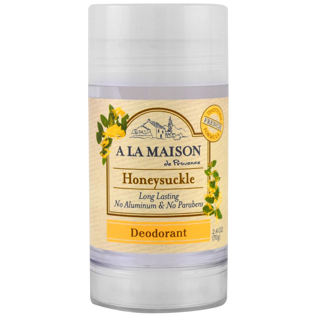 A La Maison de Provence, Deodorant, Honeysuckle, 2.4 oz (70 g)