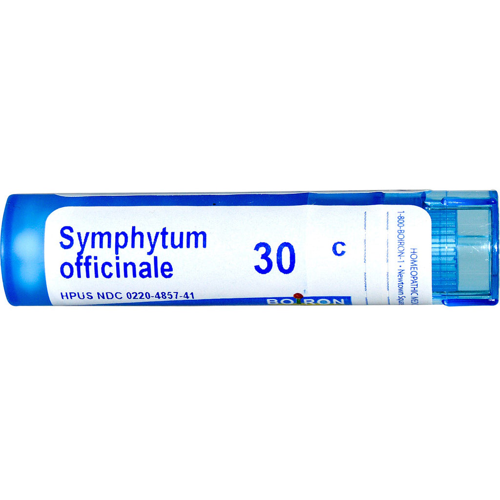 Boiron, remedios únicos, Symphytum officinale, 30 °C, aproximadamente 80 gránulos