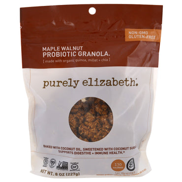Purely Elizabeth, Granola probiotique, érable et noix, 8 oz (227 g)
