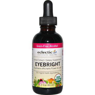 Eclectic Institute, Eyebright, 60 ml (2 fl oz)