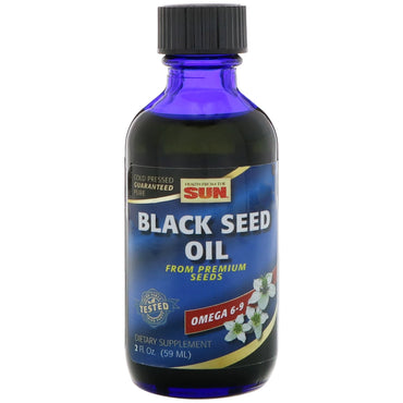 Health From The Sun, Aceite de semilla negra, 2 fl oz (59 ml)