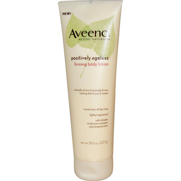 Aveeno, Active Naturals, Positively Ageless, lotion pour le corps raffermissante, 8,0 oz (227 g)