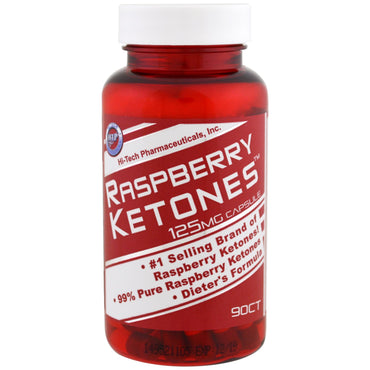 Hi Tech Pharmaceuticals, Raspberry Ketones, 125 mg , 90 Capsules
