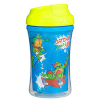 NUK, Graduates, Teenage Mutant Ninja Turtles, bord en forme de tasse inslué, 18 mois et plus, 1 tasse, 9 oz (270 ml)