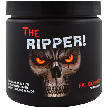 Cobra Labs, The Ripper, שורף שומן, טעם לימיד דובדבנים, 0.33 פאונד (150 גרם)
