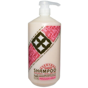 Everyday Shea, Moisturizing Shampoo, Passion Fruit, 32 fl oz (950 ml)