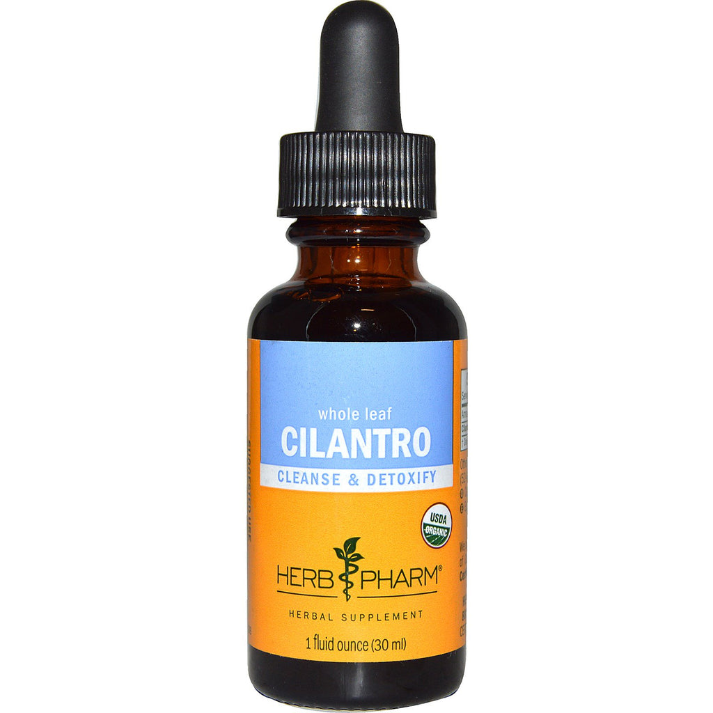 Herb Pharm, Cilantro, hele blad, 1 fl oz (30 ml)