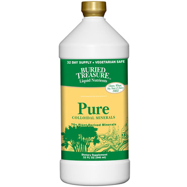 Comoara îngropată, nutrienți lichizi, minerale coloidale pure, 32 fl oz (946 ml)