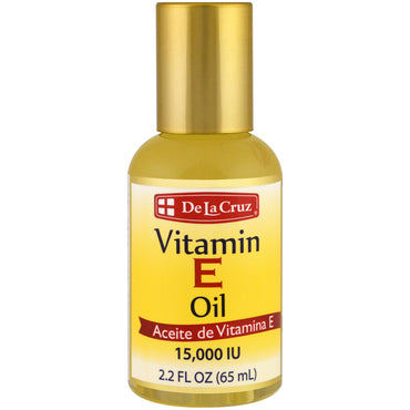 De La Cruz, Vitamin E Oil, 15 000 IE, 2,2 fl oz (65 ml)