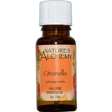 Nature's Alchemy, Citronella, Essential Oil, .5 oz (15 ml)