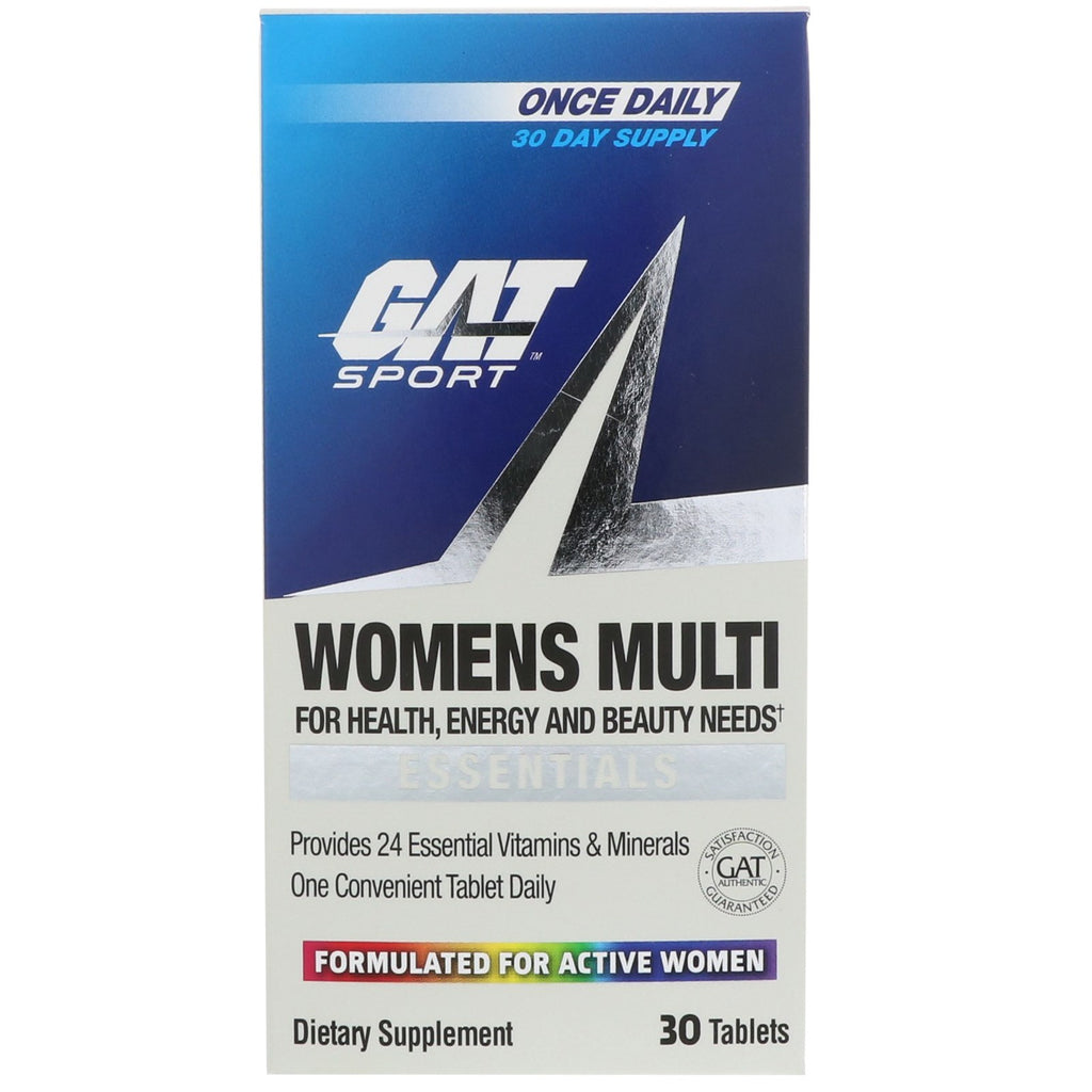 GAT, Multivitamin för kvinnor, 30 tabletter