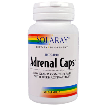 Solaray, Adrenal Caps, 60 Capsules