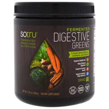 SoTru, fermentés, légumes verts digestifs, 6,34 (180 g)