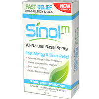 Sinol, All Natural Nasal Spray, Fast Allergy & Sinus Relief, 15 ml