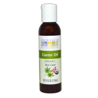 Aura Cacia, , Skin Care, Castor Oil, 4 fl oz (118 ml)