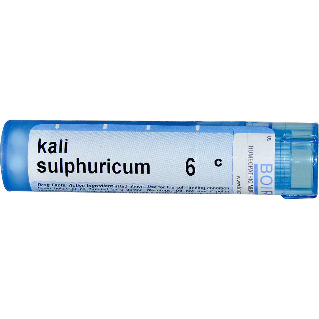 Boiron, enkelvoudige remedies, kali sulphuricum, 6c, ongeveer 80 pellets
